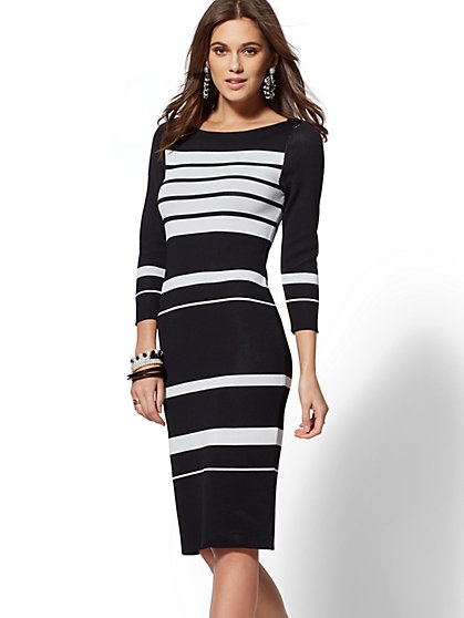 semi formal sweater dress