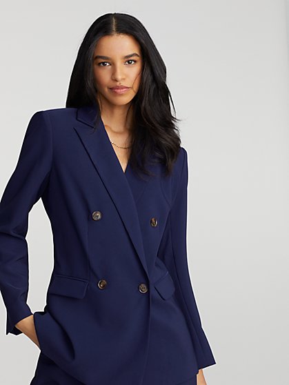 Caden Double-Breasted Oversize Blazer - Gabrielle Union Collection - New York & Company