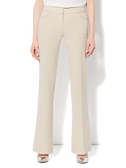 City Double Stretch Curvy Bootcut Pant - Tall - New York & Company