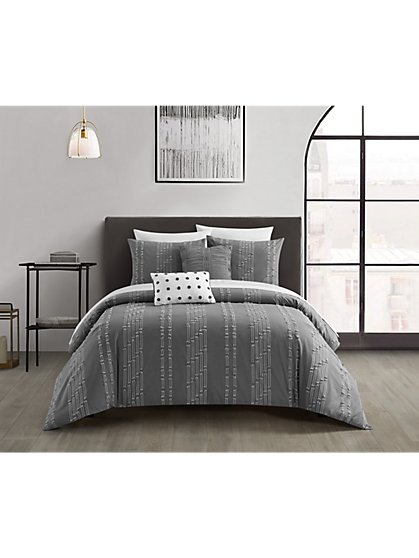 Desiree Queen-Size 5-Piece Comforter Set - NY&C Home - New York & Company