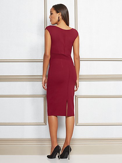Eva Mendes Collection Dresses Tops More Ny C Eva Mendes Collection Dascha V Neck Sweater Dress New York Company