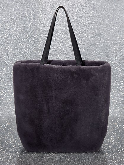 Handbags For Women Ny C Faux Fur Tote Bag New York Company