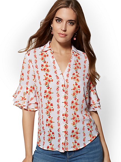 new york and company women's blouses