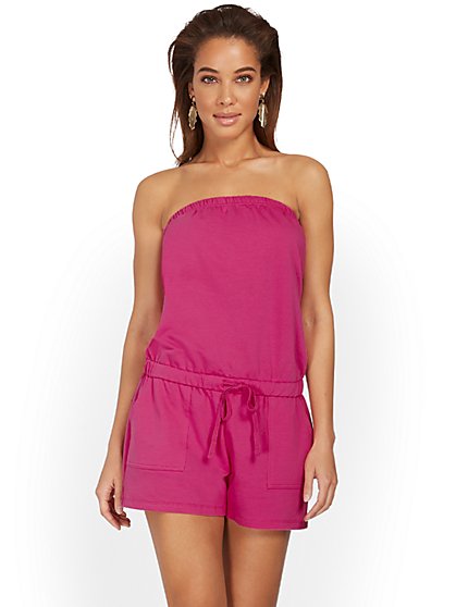 French Terry Romper - New York & Company