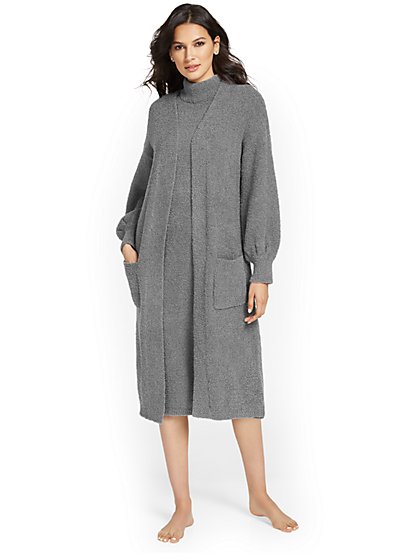 Fuzzy Volume-Sleeve Duster - Ultra Cozy Collection - New York & Company