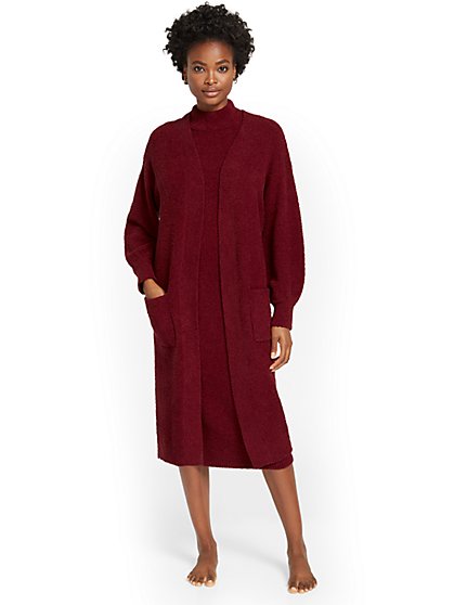Fuzzy Volume-Sleeve Duster - Ultra Cozy Collection - New York & Company