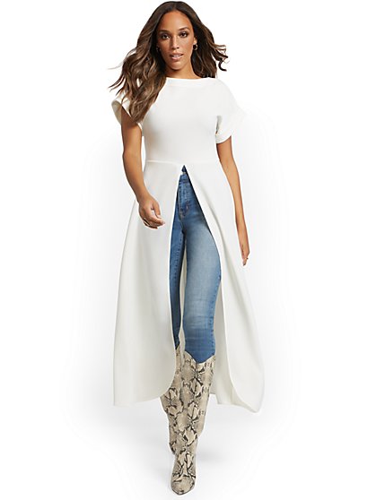 High low maxi top Clearance