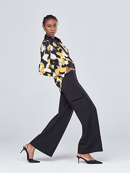 High-Waist Wide-Leg Pant - Gabrielle Union Collection - New York & Company