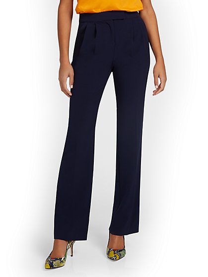 High-Waisted Flare Pant - Essential Stretch - New York & Company