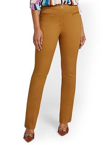 High-Waisted Pull-On Bootcut Pant - NY&Chic Collection - New York & Company