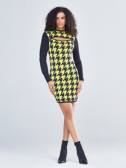 Houndstooth Dress - Gabrielle Union Collection - New York & Company