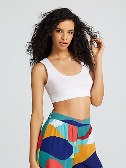 Jayvyn Cropped Tank Top - Gabrielle Union Collection - New York & Company