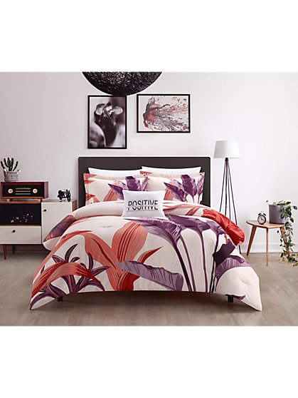 Jezebel King-Size 4-Piece Comforter Set - NY&C Home - New York & Company
