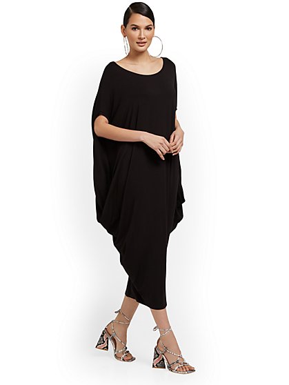 Knit Caftan Maxi Dress - New York & Company