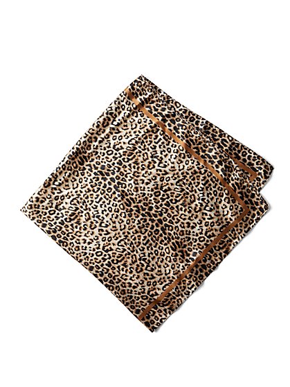 Leopard-Print Multiwear Scarf - New York & Company