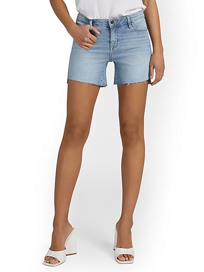 Lexi High-Waisted 5-Inch Short - Ludlow Wash - New York & Company