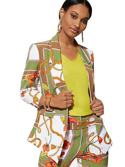Orange Dress with Jacket