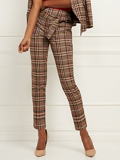fall plaid pants