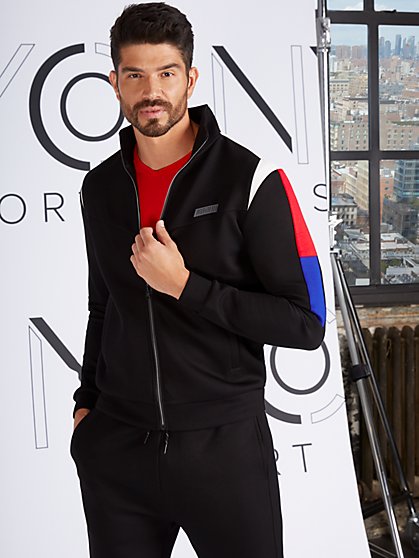 Men's Colorblock Track Jacket - New York & Company