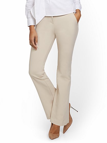 new york and company pull on bootcut pants