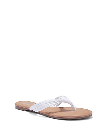Multi-Strand Flip-Flop Sandal - New York & Company