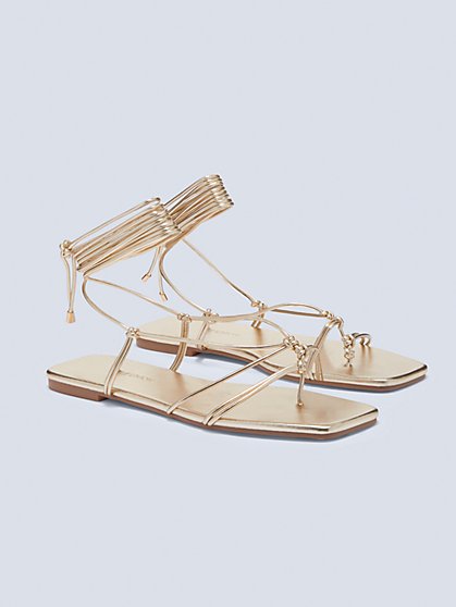 Oladele Lace-Up Sandal - Gabrielle Union Collection - New York & Company