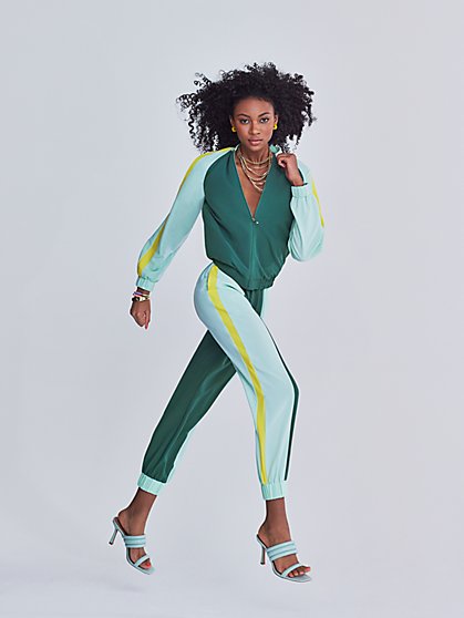 Perry Colorblock Jogger Pant - Gabrielle Union Collection - New York & Company