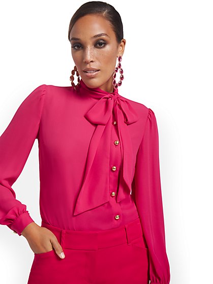 petite formal blouses