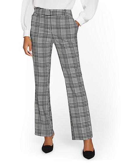 petite plaid pants