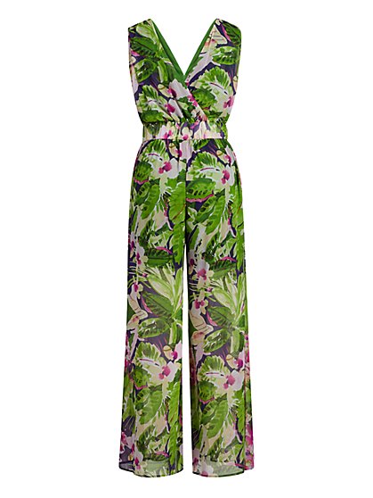 jumpsuit tropical