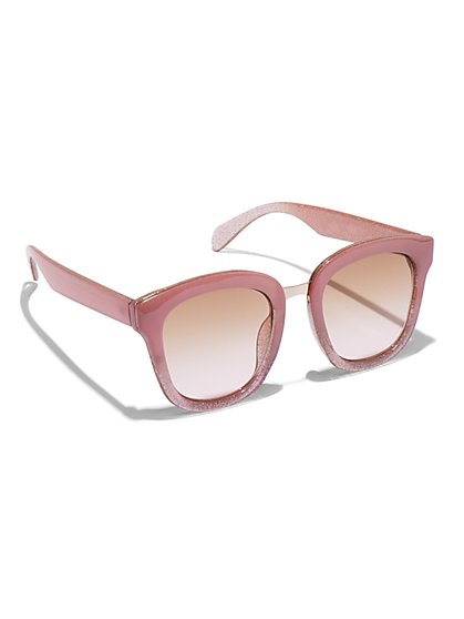 Pink Ombre Sunglasses - New York & Company
