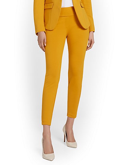 Pull-On Ankle Ponte Pant - Superflex - New York & Company