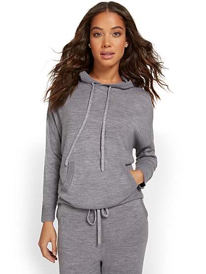 Pullover Sweater Hoodie - New York & Company