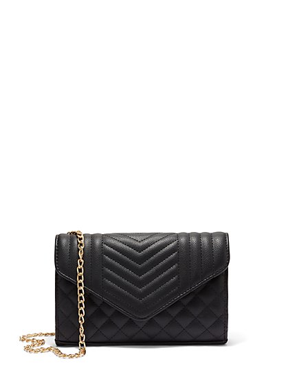 Quilted Envelope Clutch - Joseph D'Arezzo - New York & Company