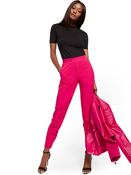 rib track pants