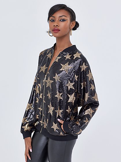 Sequin Star Jacket - Gabrielle Union Collection - New York & Company
