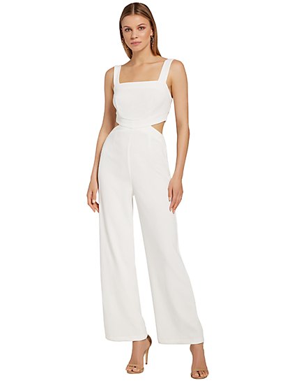Side Cut-Out Jumpsuit - 4Sienna - New York & Company