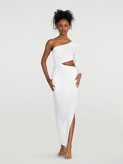 Skai Cut-Out Chain-Belt Dress - Gabrielle Union Collection - New York & Company