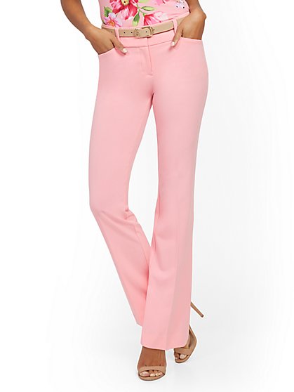 tall pink jeans