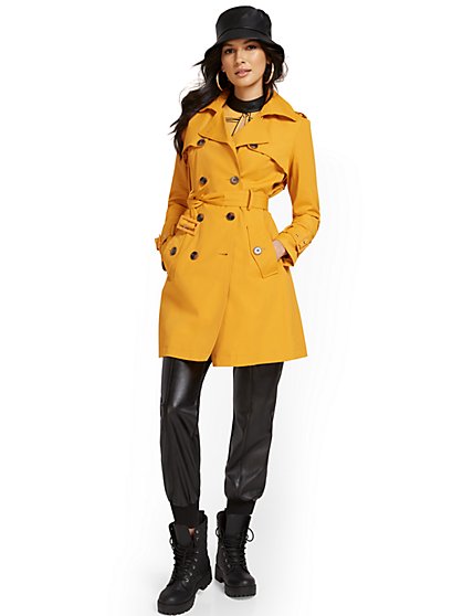 Tall Belted Trenchcoat - City Trench Collection - New York & Company