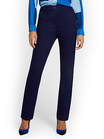 Tall High-Waisted Straight-Leg Pant - NY&Chic Collection - New York & Company