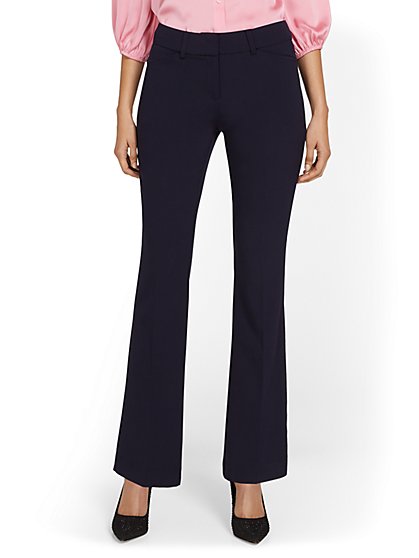Tall Mid-Rise Modern Fit Bootcut Pant - Essential Stretch - New York & Company