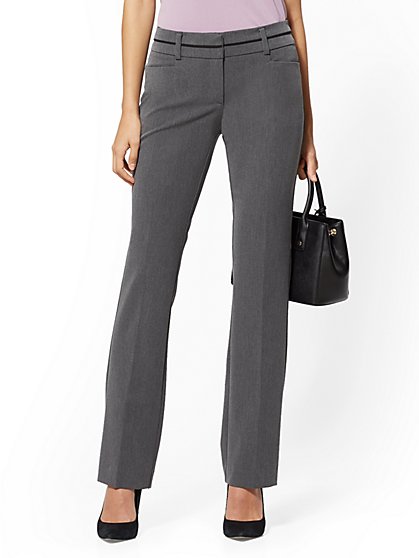 New York /& Co Solid Womens Tall Audrey Ankle Pant