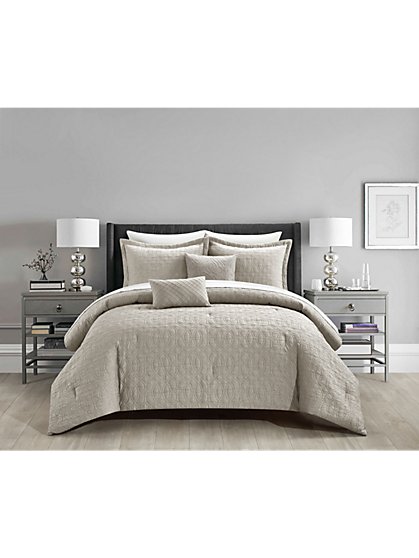 Trinity King-Size 5-Piece Comforter Set - NY&C Home - New York & Company