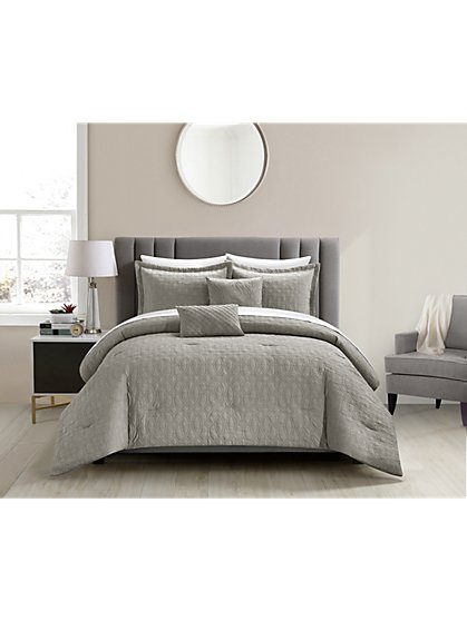 Trinity Queen-Size 5-Piece Comforter Set - NY&C Home - New York & Company
