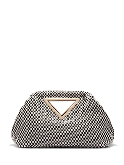 V-Handle Pouch Bag - Moda Luxe - New York & Company