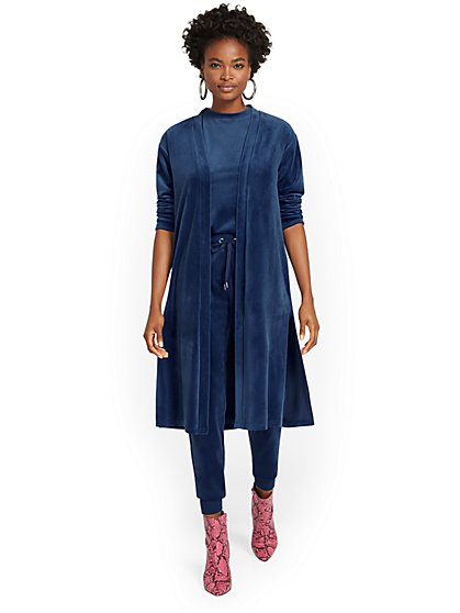 Velour Duster - Dreamy Velour Collection - New York & Company