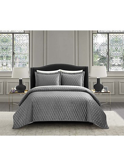 Wafa Queen-Size 3-Piece Quilt Set - NY&C Home - New York & Company