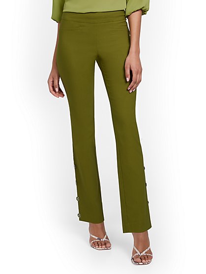 new york and company pull on bootcut pants