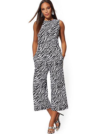 cotton culotte jumpsuit